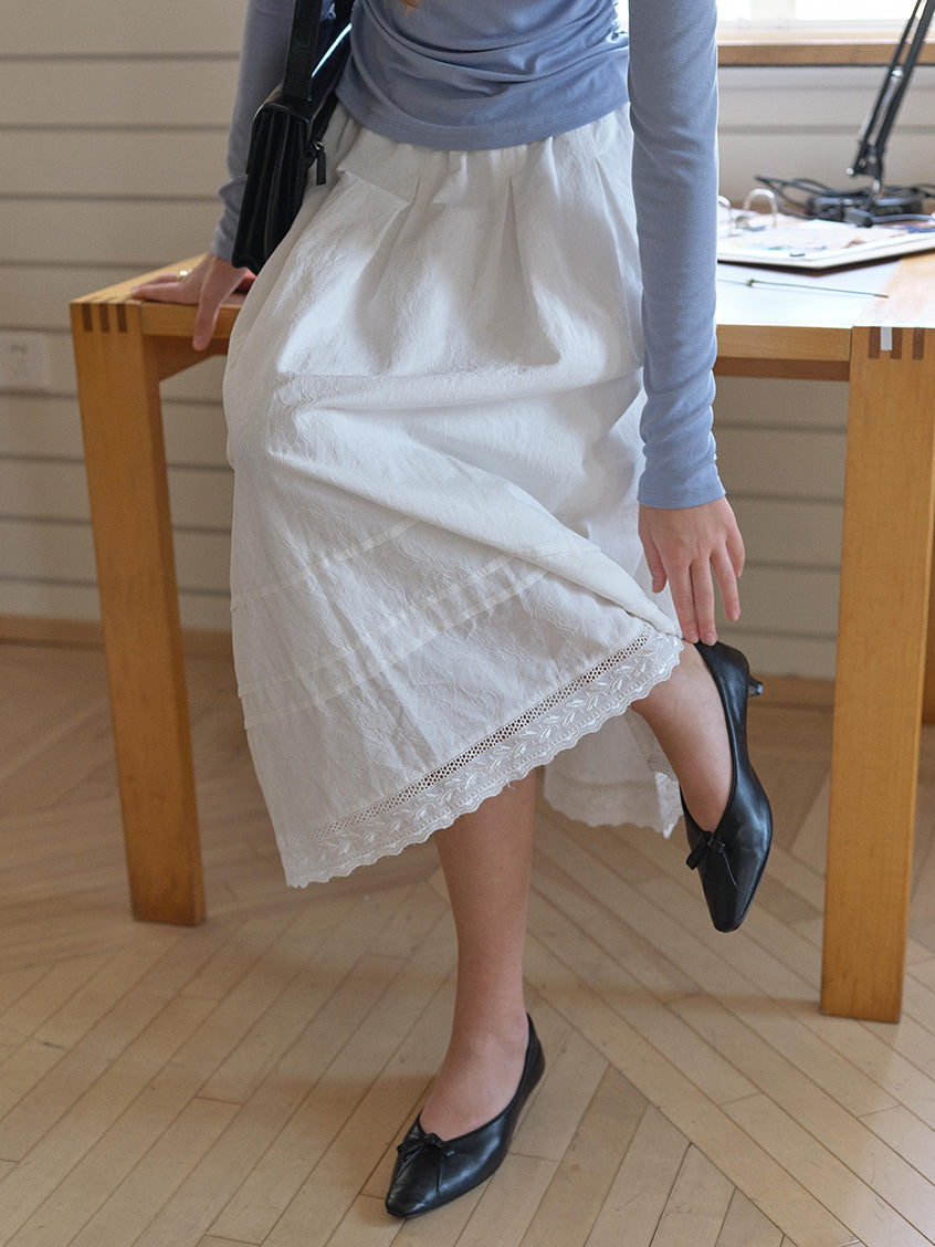 Juniper French A-Line Loose Skirt