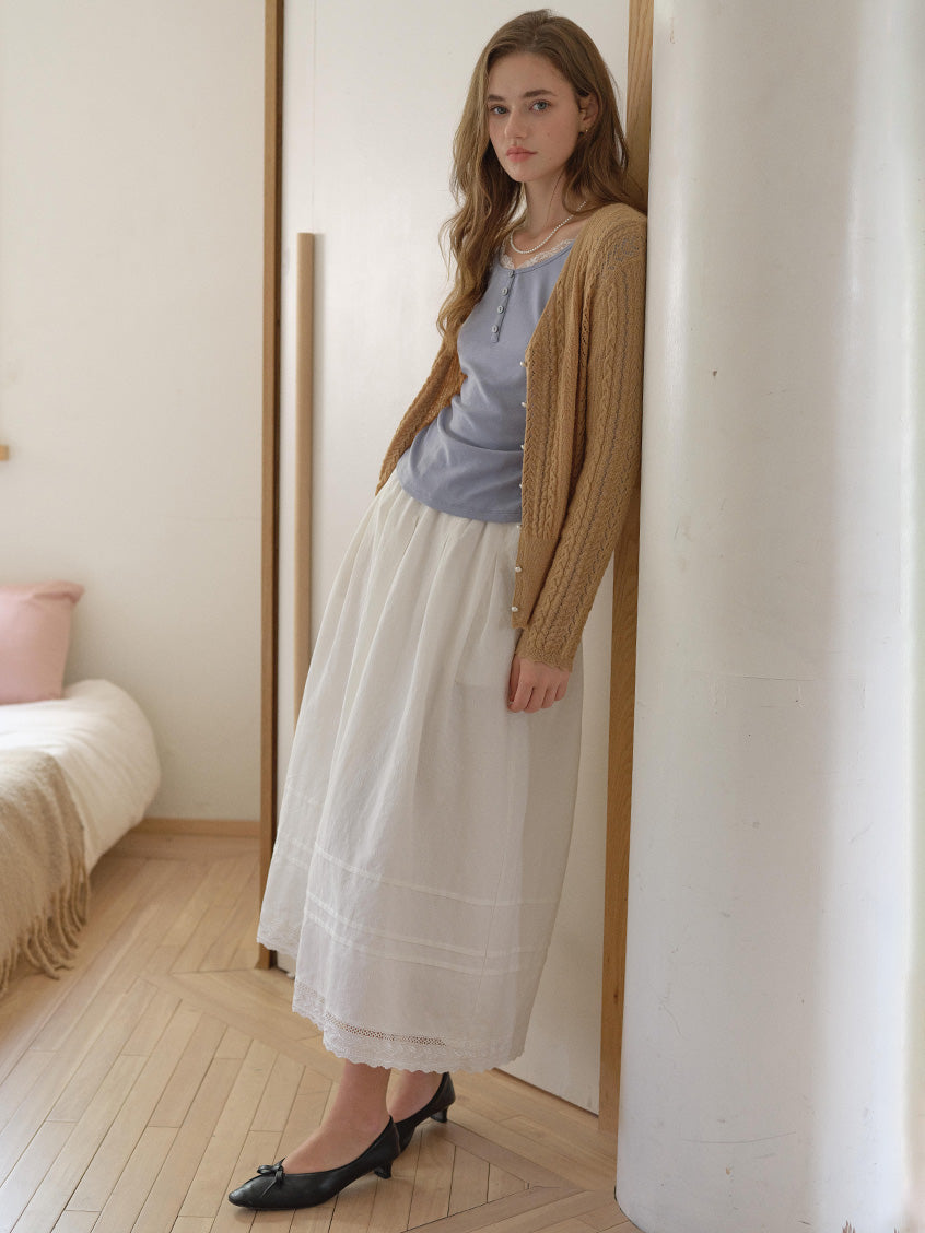Juniper French A-Line Loose Skirt