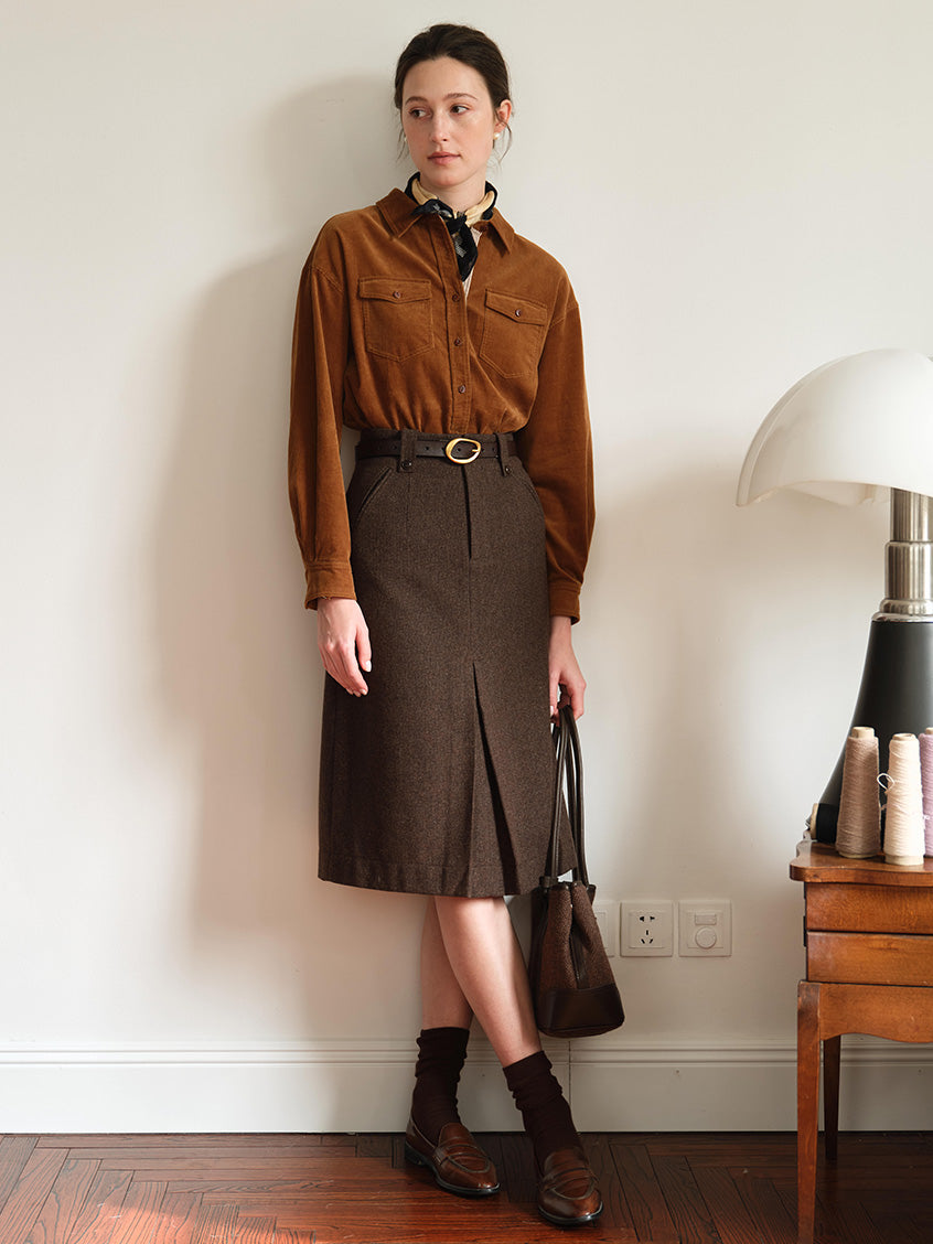 Zosia 100% Cotton Dual-Pocket Shirt