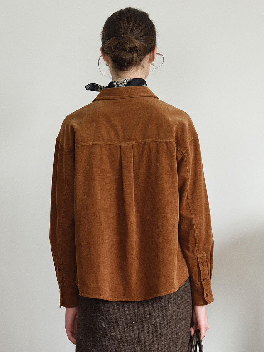 Zosia 100% Cotton Dual-Pocket Shirt