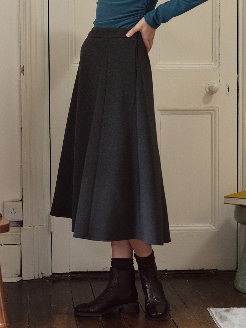 Zerlina All-Purpose Flowy A-Line Midi Skirt