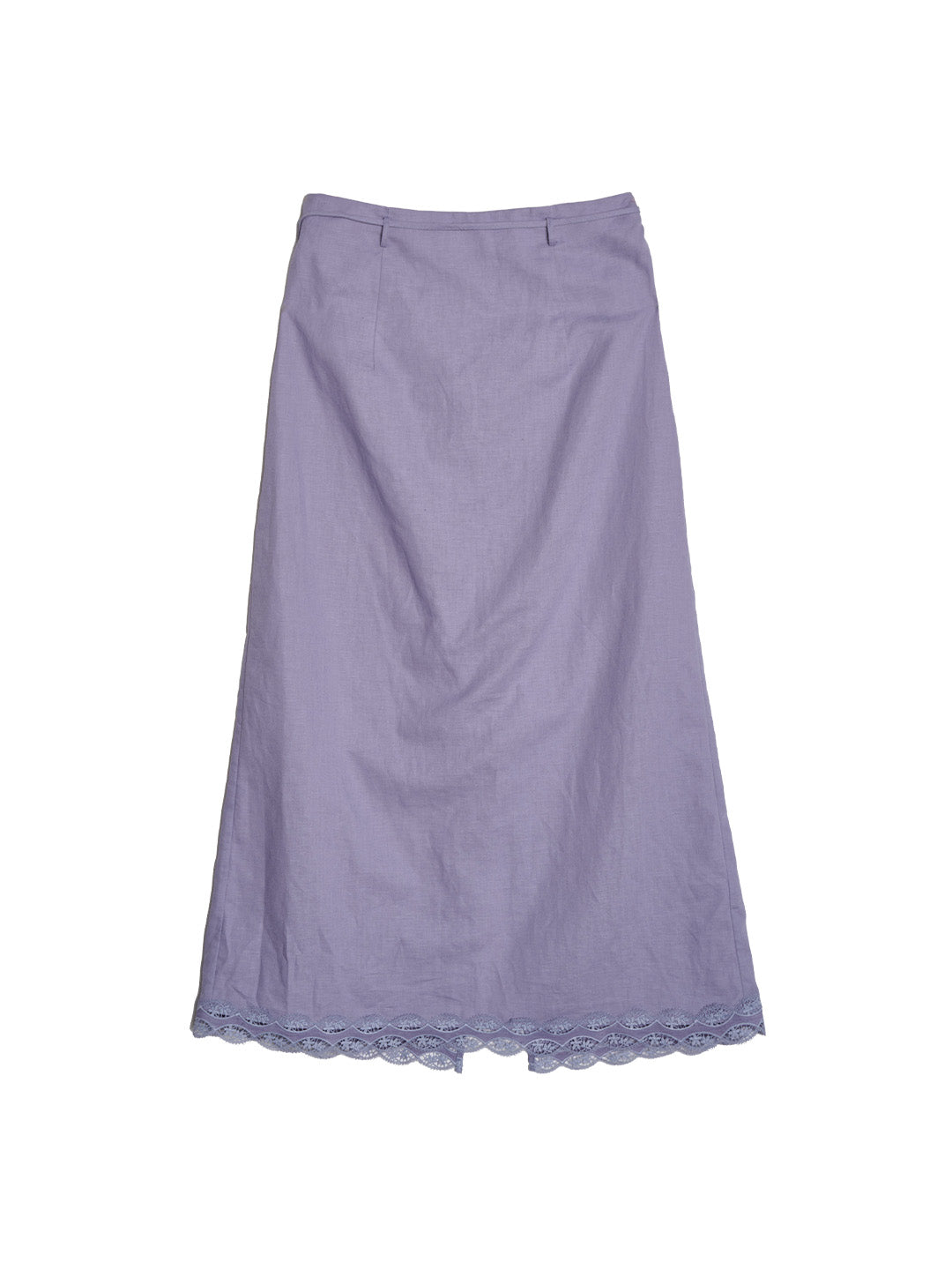 Leanna Tassel Linen Cotton Skirt