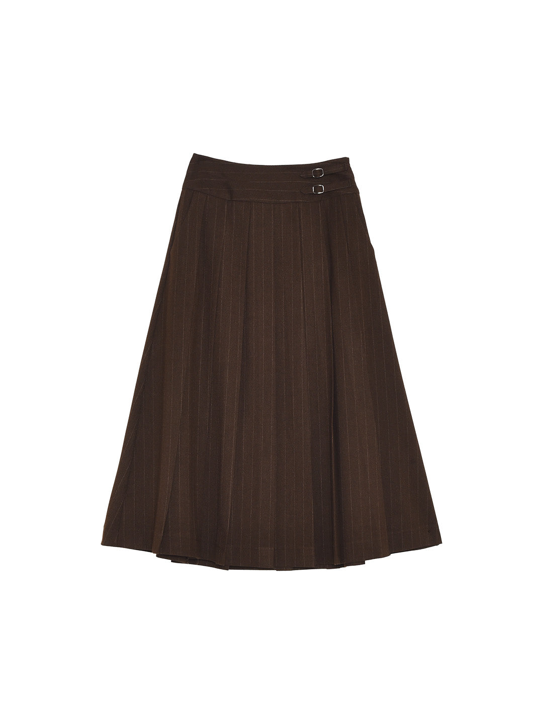 Eve Pleated Midi Skirt