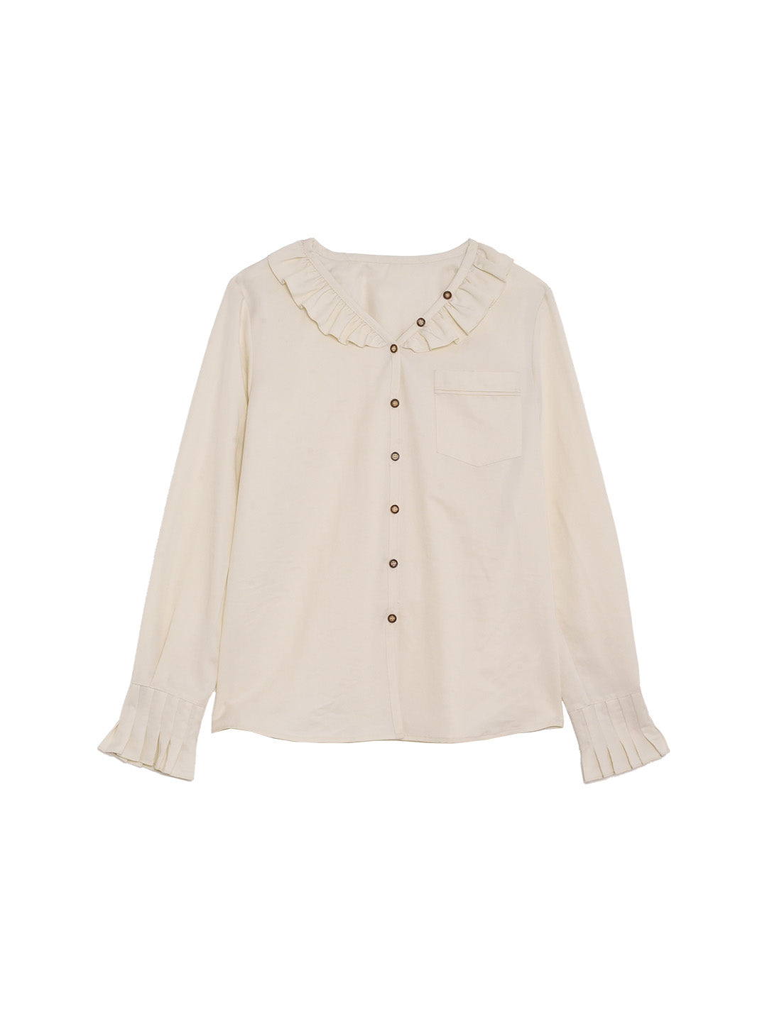 Kaitlyn V-Neck Lyocell Blouse