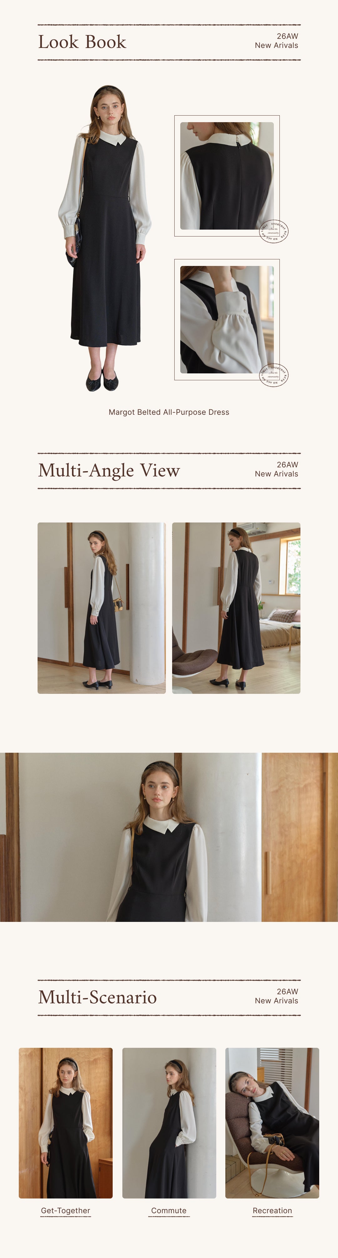 Margot Belted All-Purpose Dress detail 1