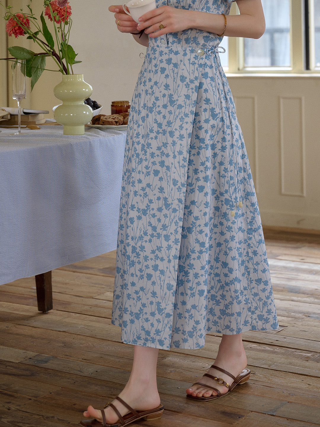 Molly Floral 100% Cotton Skirt
