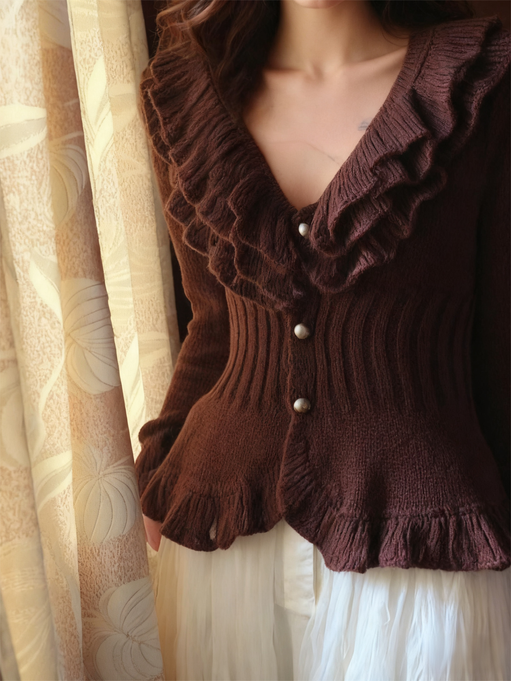 Yareli V-Neck Cardigan