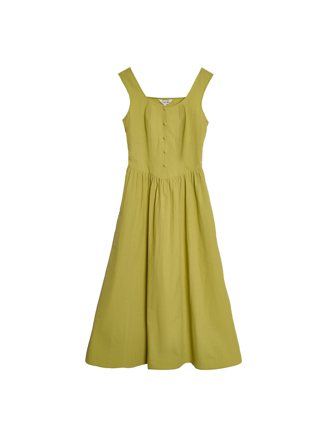 Dalia Round Neck Cotton Dress