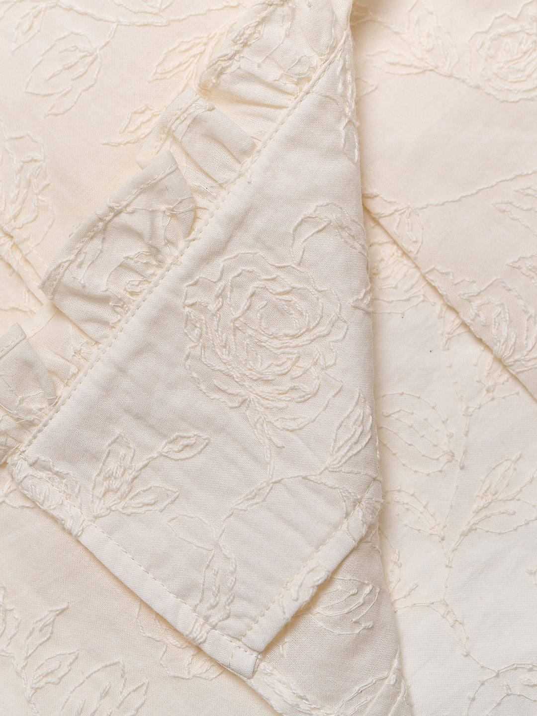 Kahlani Embroidered 100% Cotton Blouse