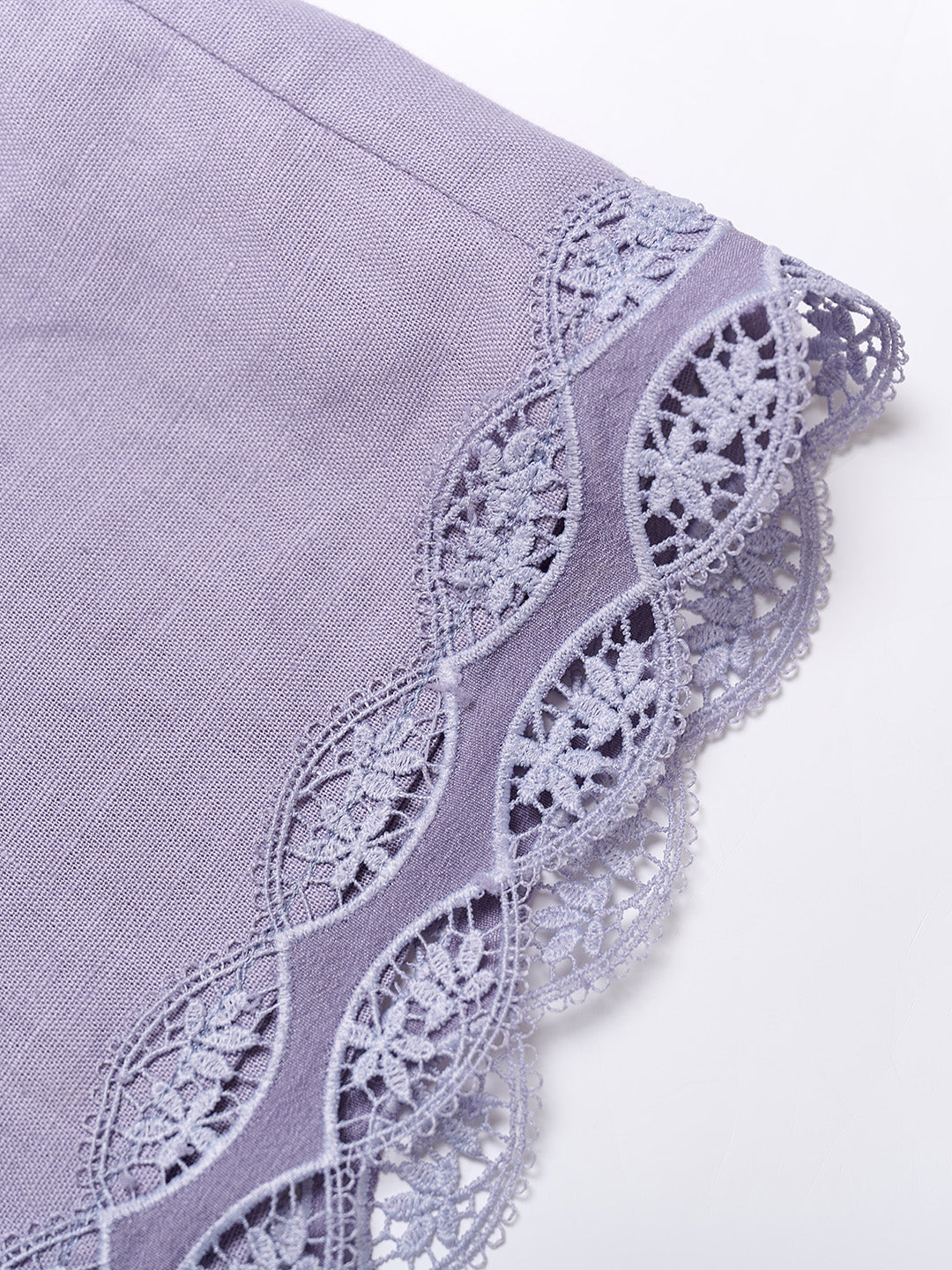 Leanna Tassel Linen Cotton Skirt