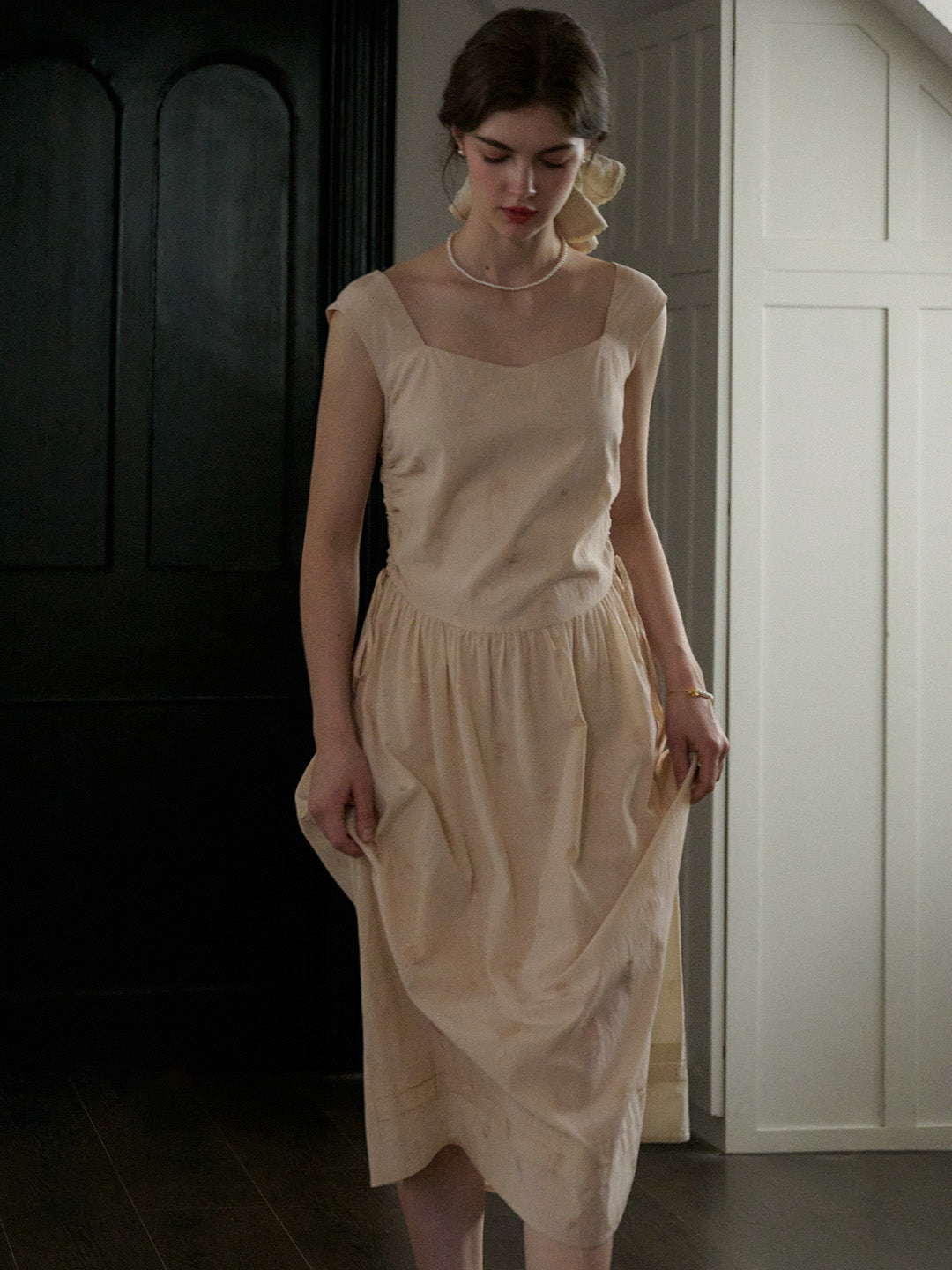 【Final Sale】Kai Simple Sweetheart Neck Dress