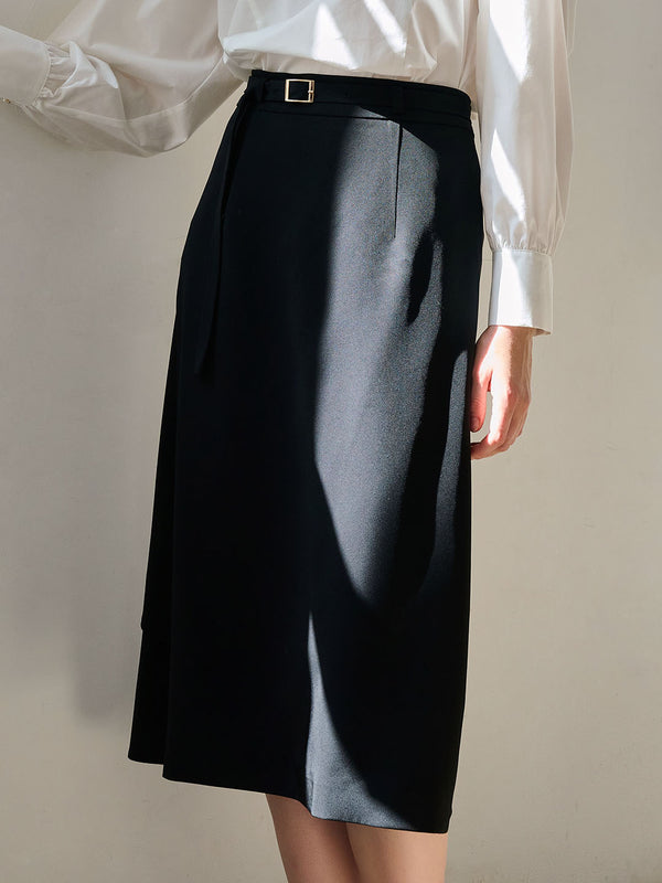 Avalynn Elegant A-Line Skirt