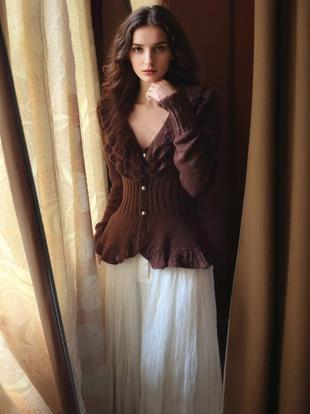 Yareli V-Neck Cardigan