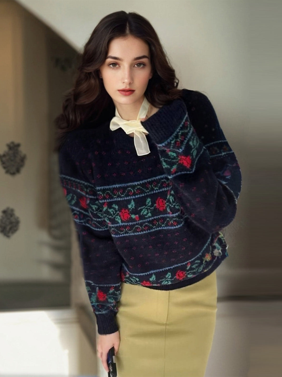 Adalee Round Neck Sweater