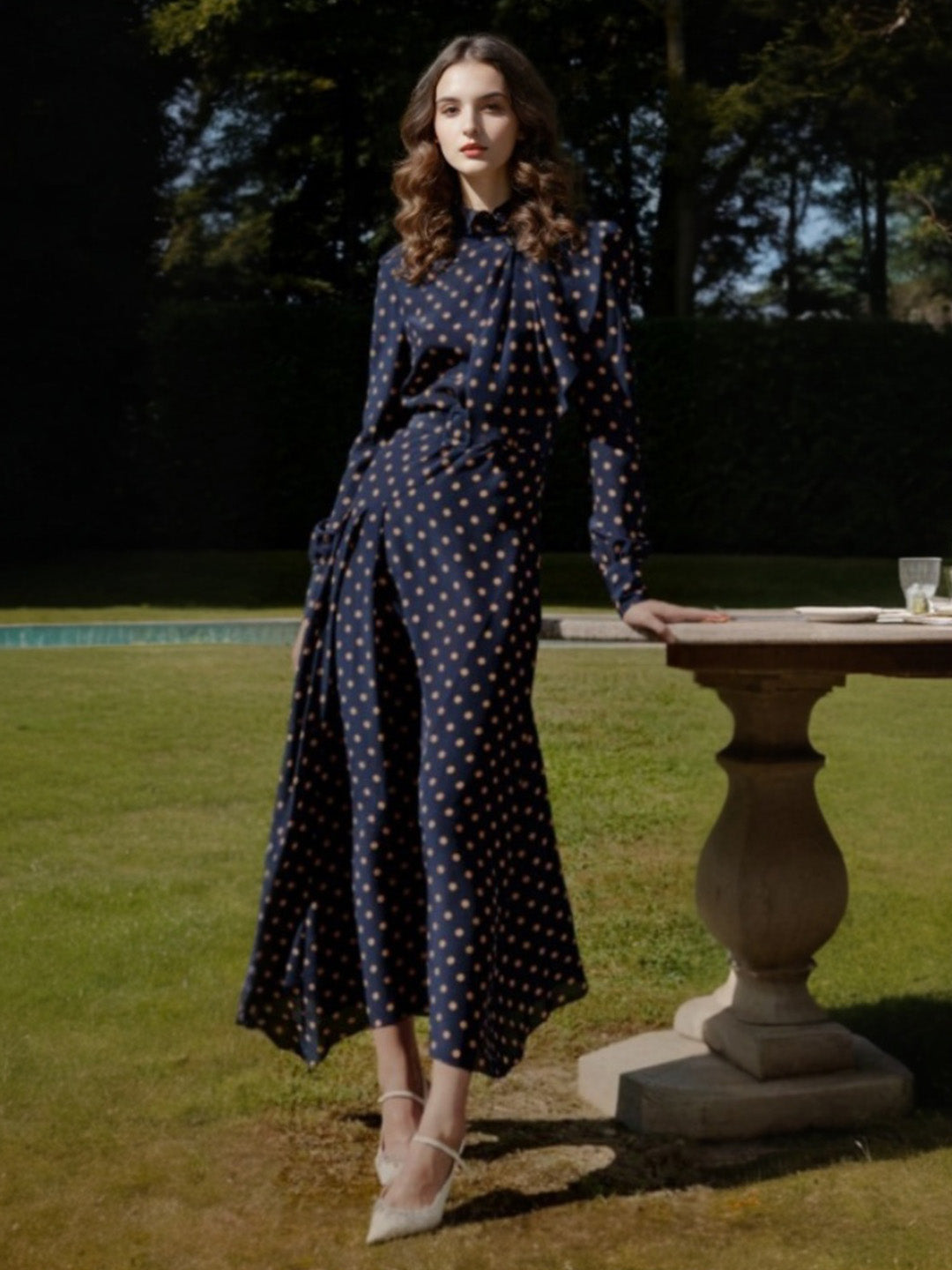 Elana Round Neck Dress