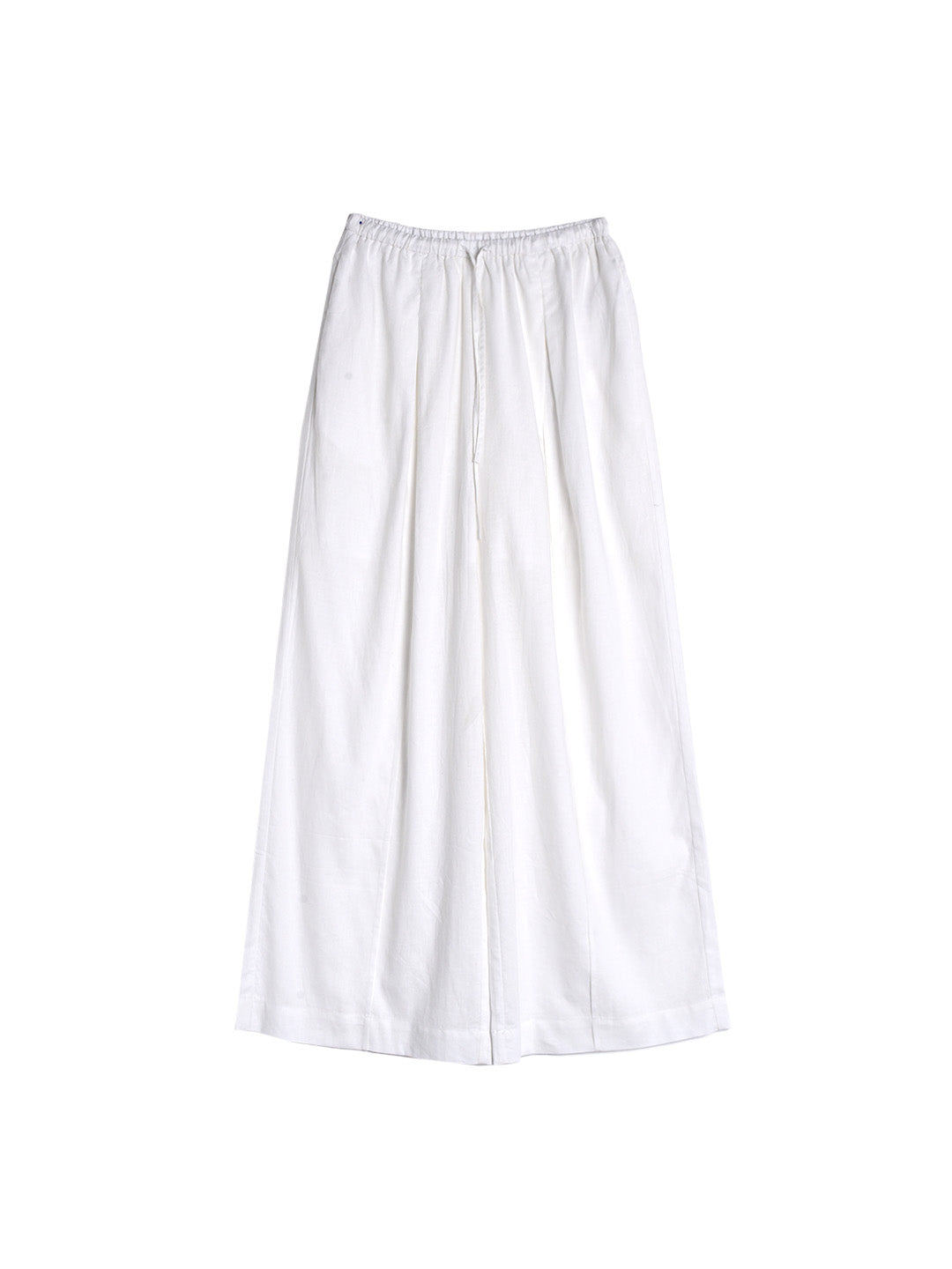 Nova Simple Elastic Waist Trousers - Khaki