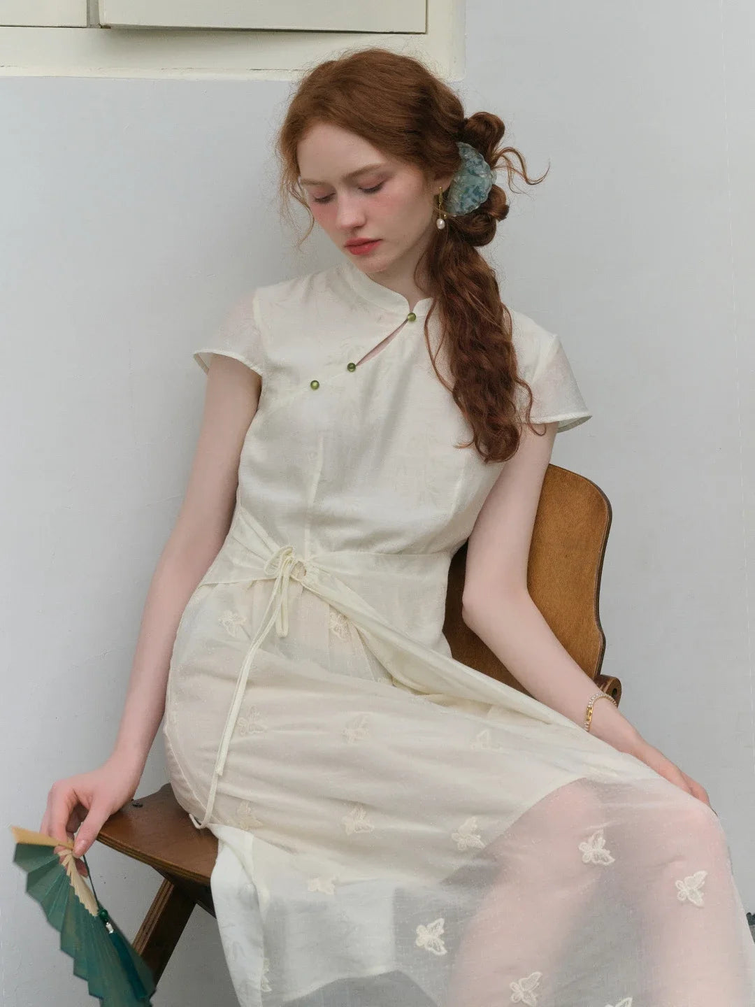 【Final Sale】Jade New Chinese Style Dress