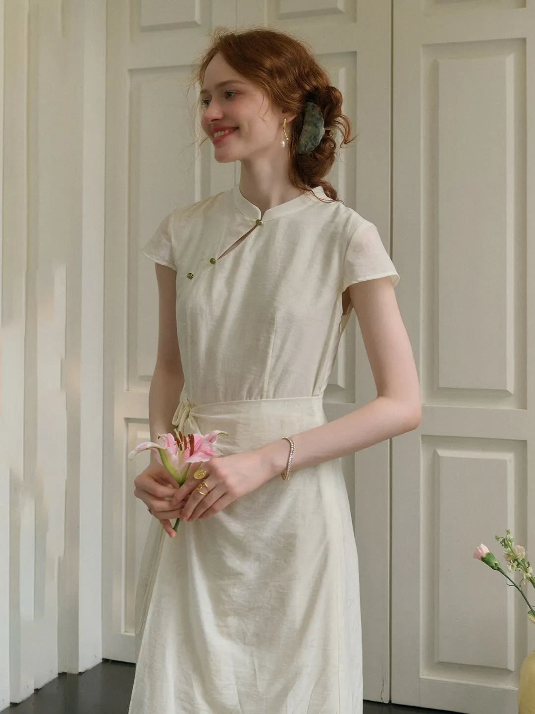 【Final Sale】Jade New Chinese Style Dress