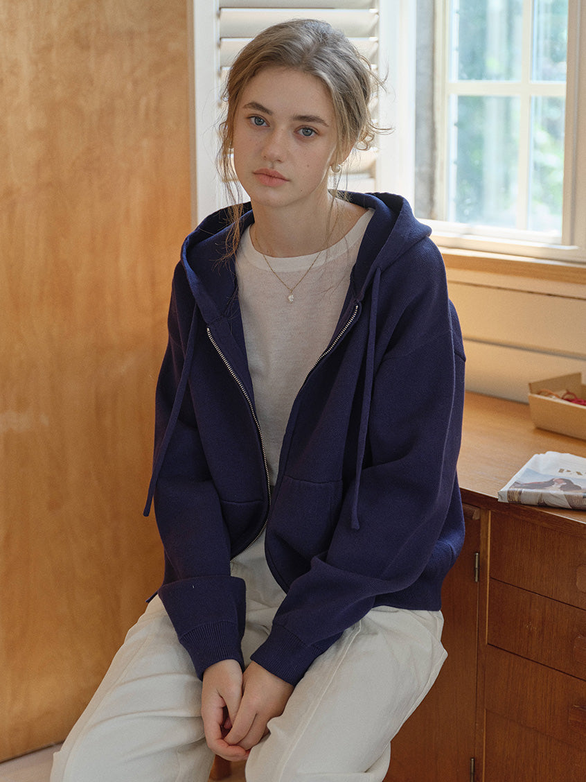 Quincy All-Purpose Knit Zip-Up Hoodie