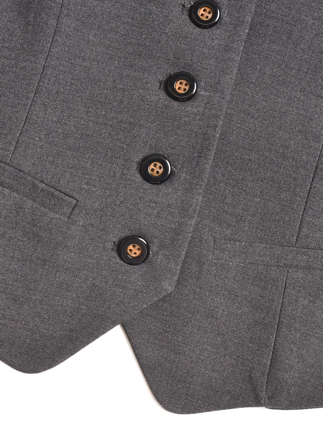 Elora Turndown Collar Layered Vest