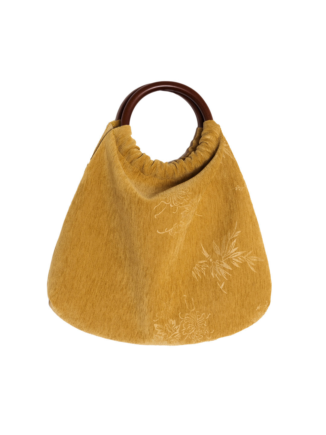 Nyla Floral Corduroy Handbag