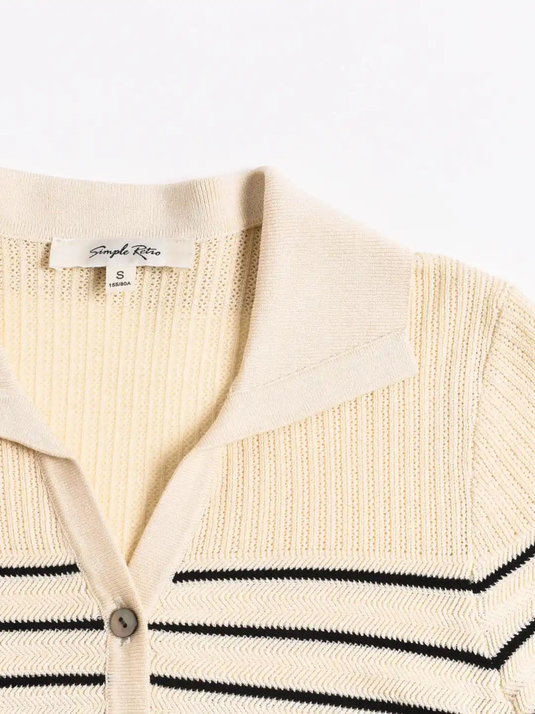 Cadence V-Neck Stripes Blouse