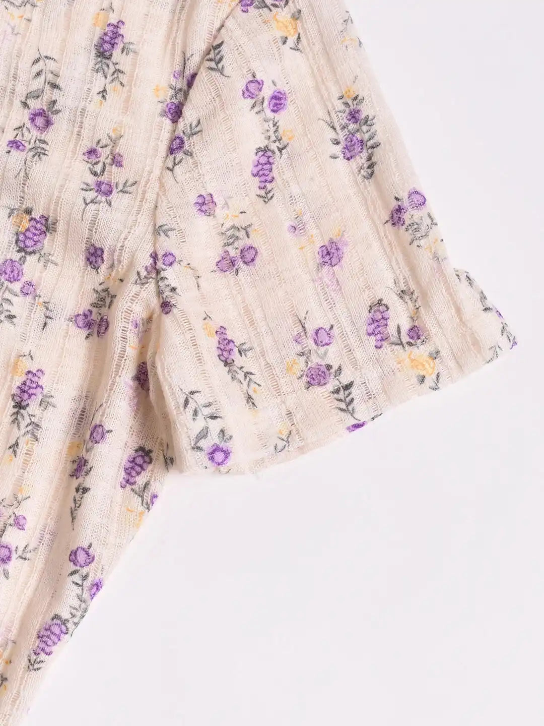 Dana Round Neck Floral Blouse