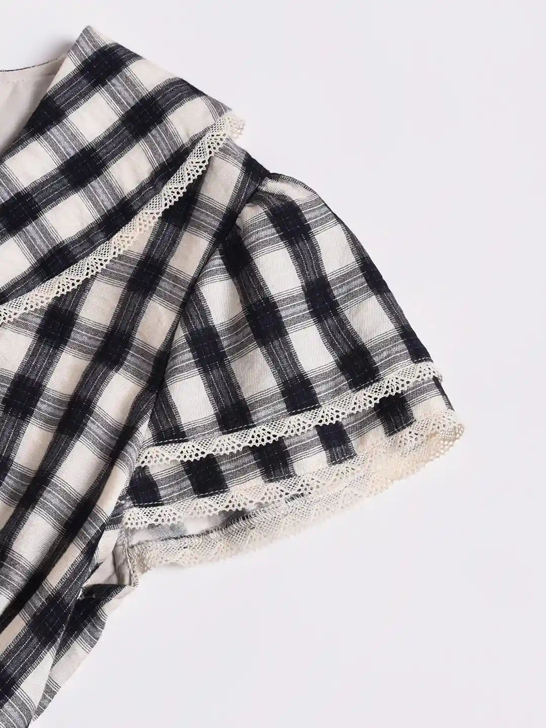 Winifred V-Neck Plaid Dress