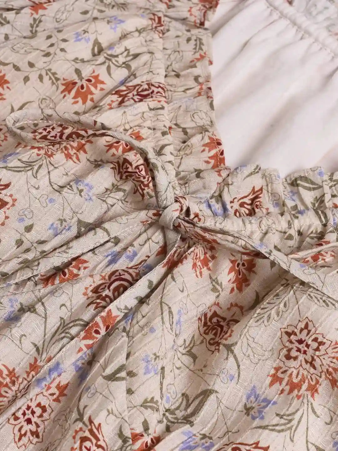 Ayra V-Neck Floral Dress