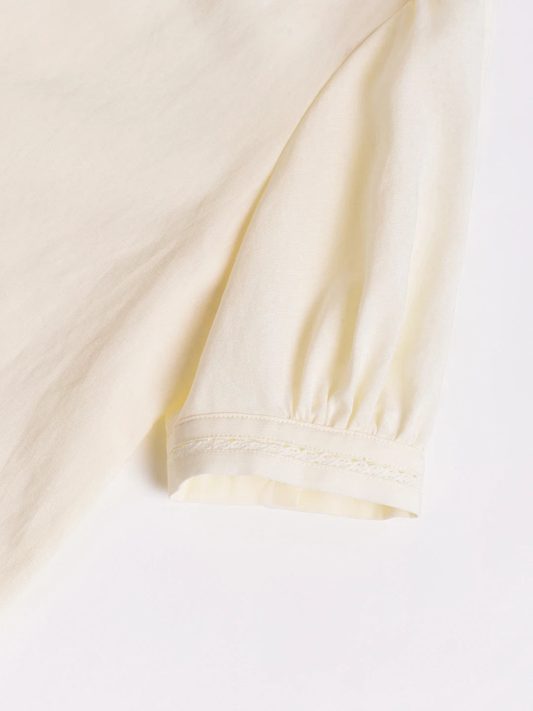 Xyla Peter Pan Collar Hemp Blouse