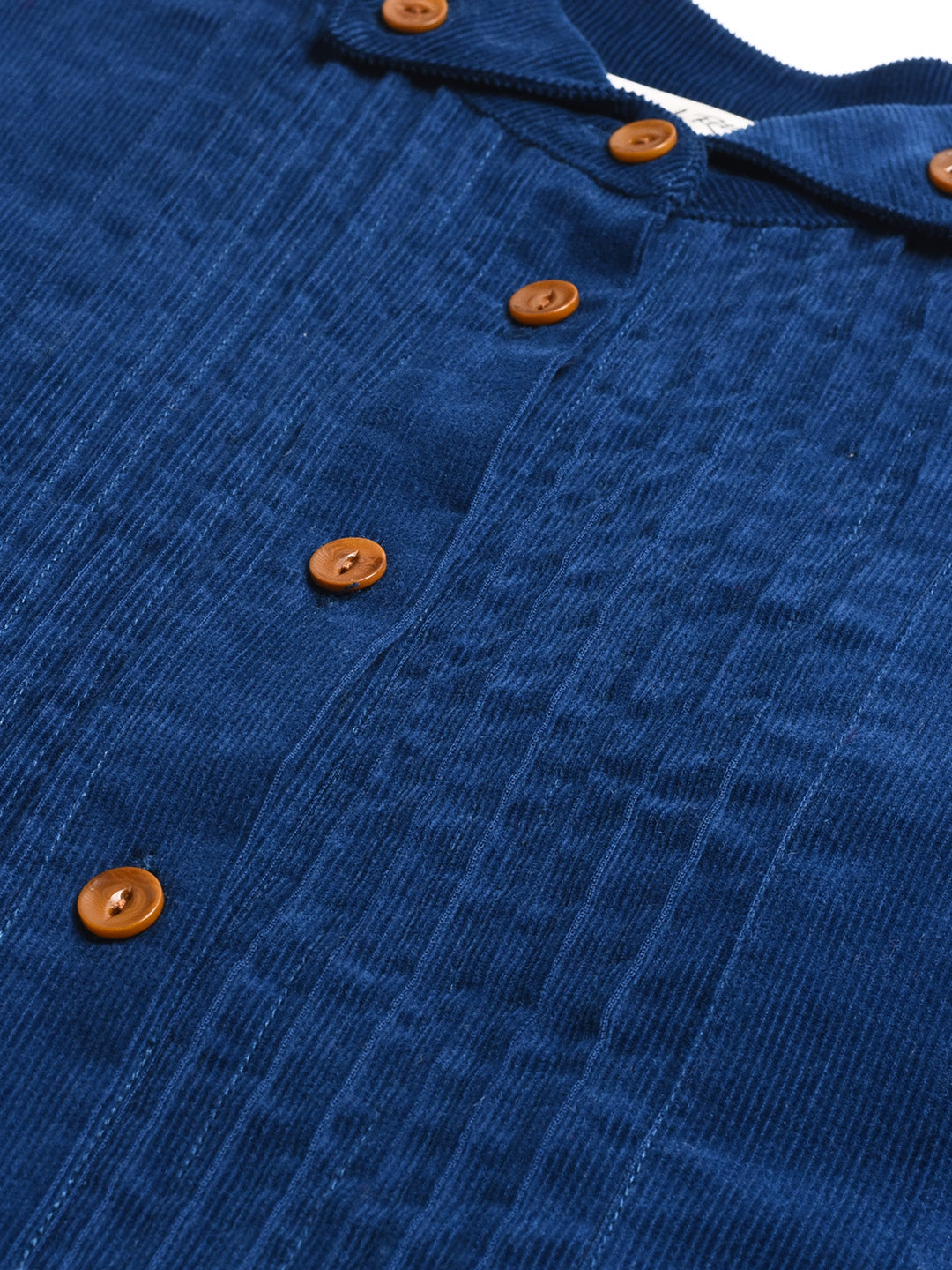 Ailani Stand Collar 100% Cotton Shirt
