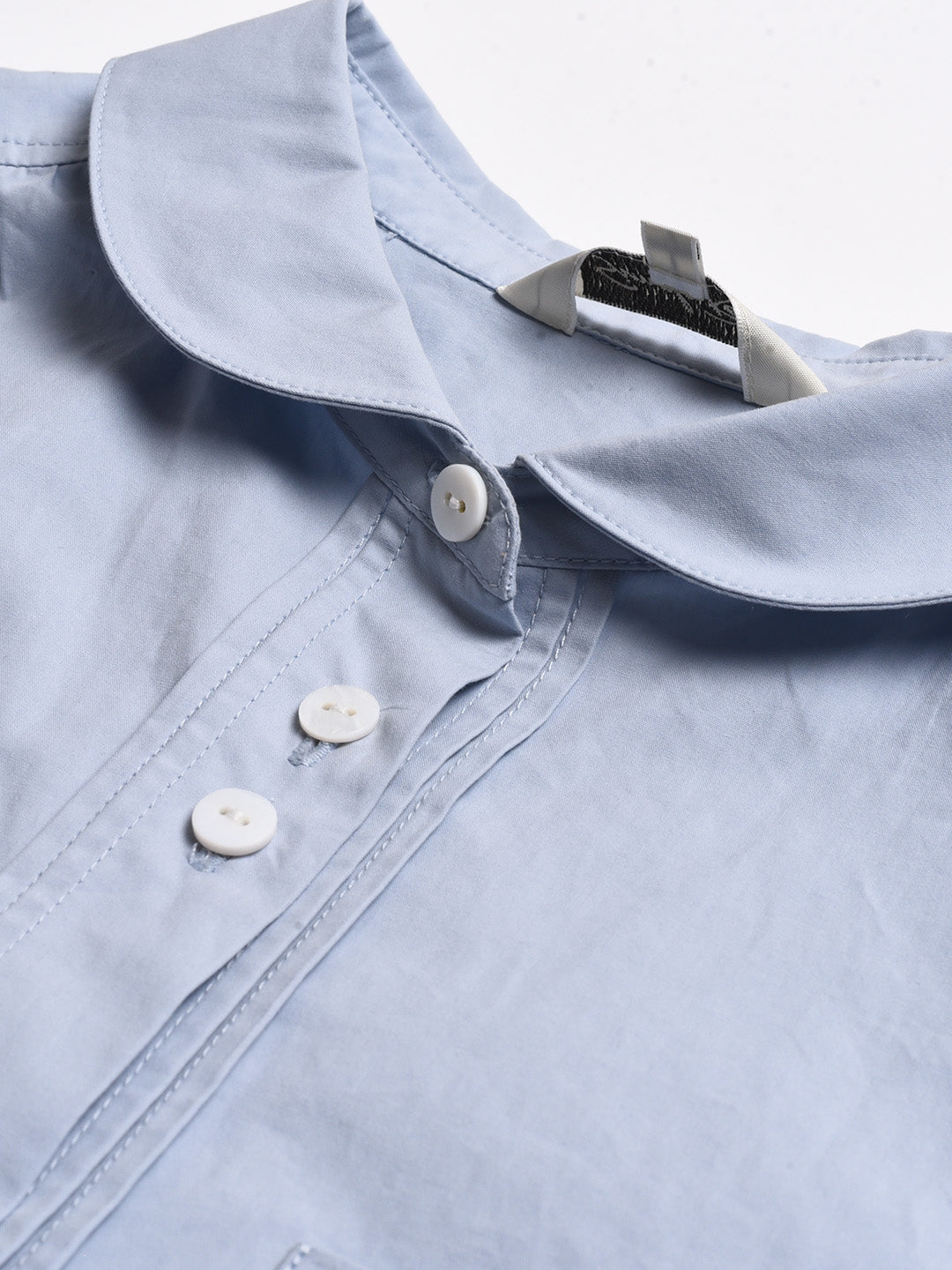 Kennedi Peter Pan Collar 100% Cotton Shirt