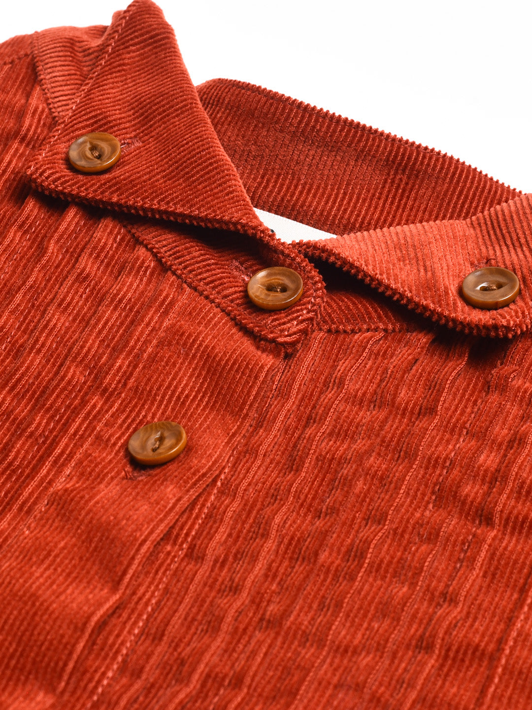 Ailani Stand Collar 100% Cotton Shirt