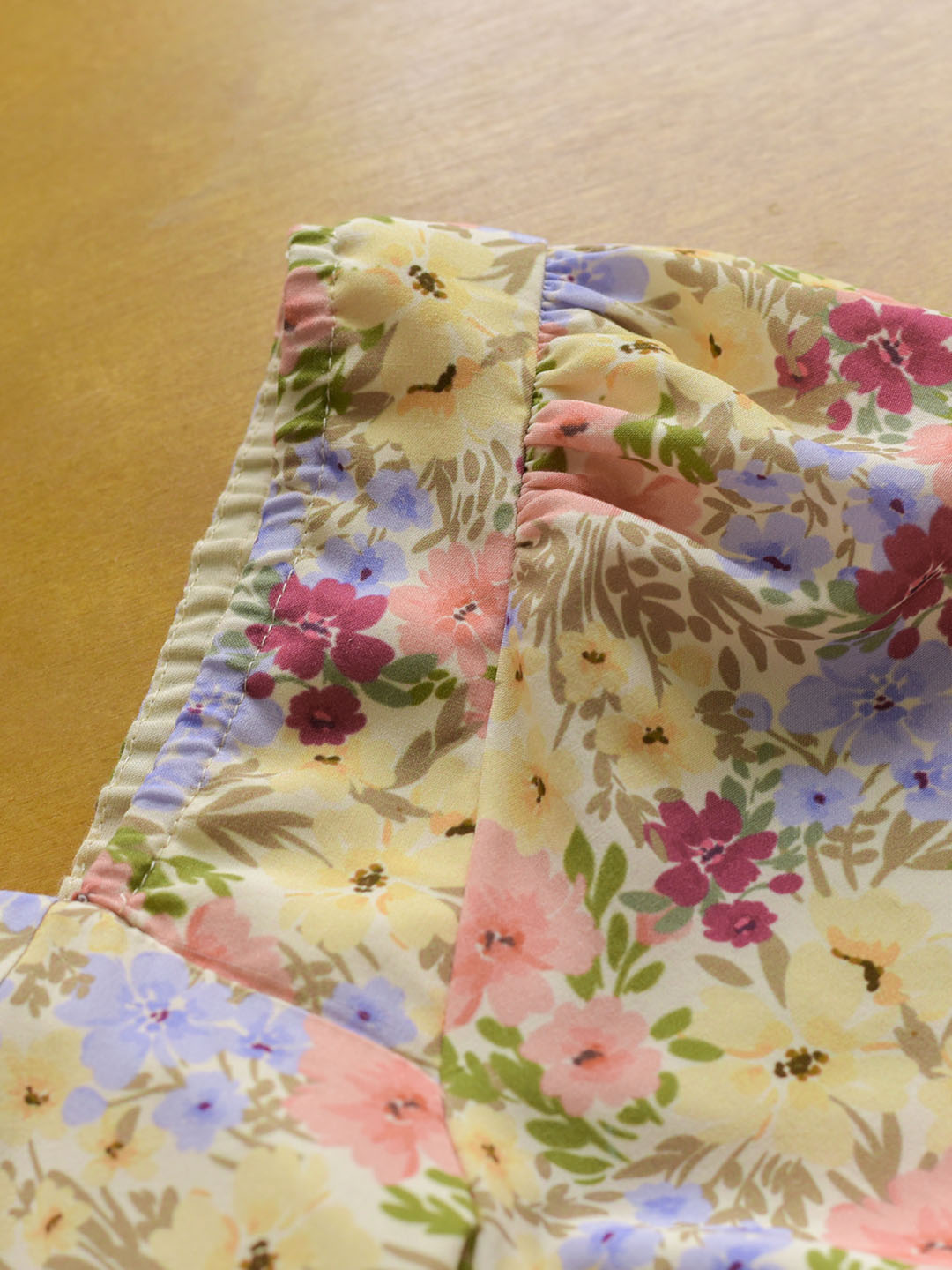 Kassidy Daisy Print Drawstring Dress