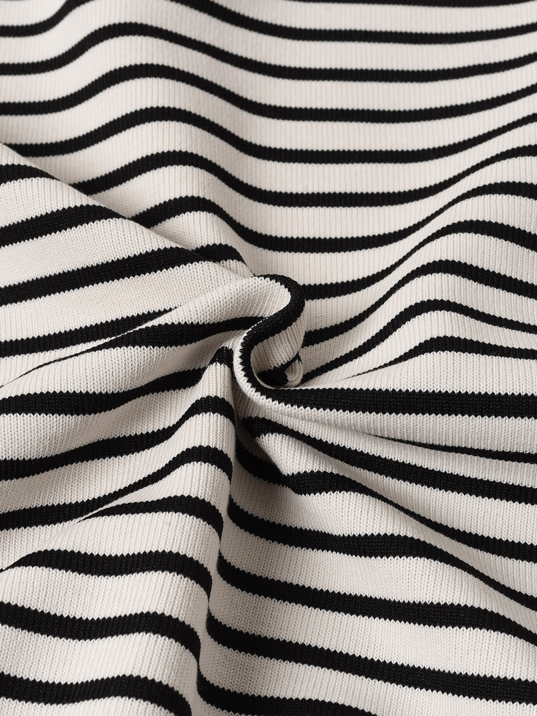 Luella SR Logo Embroidered Contrast Collar Striped Sweatshirt