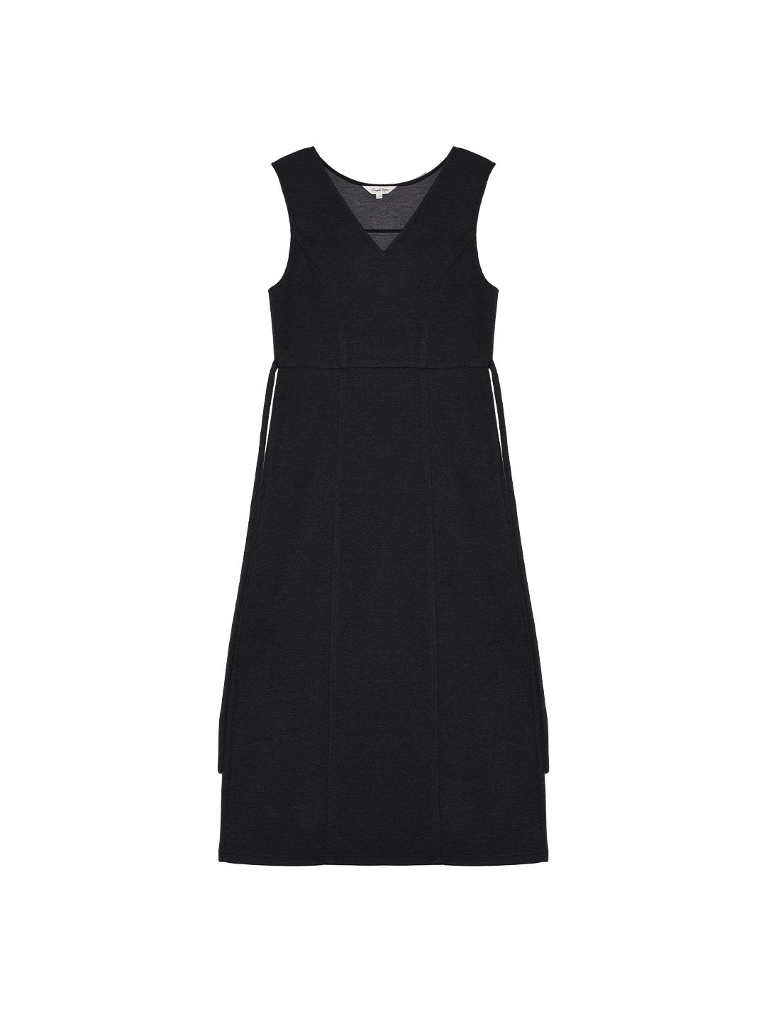 Emmie V-Neck Wool Sleeveless Dress
