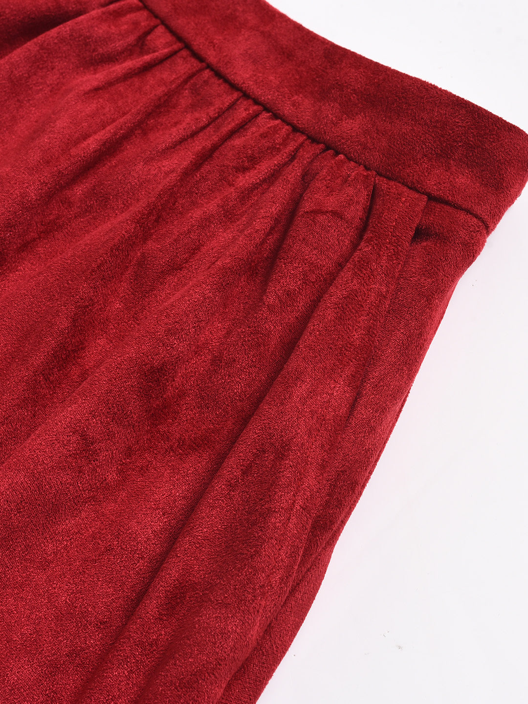 Della Retro Red Skirt