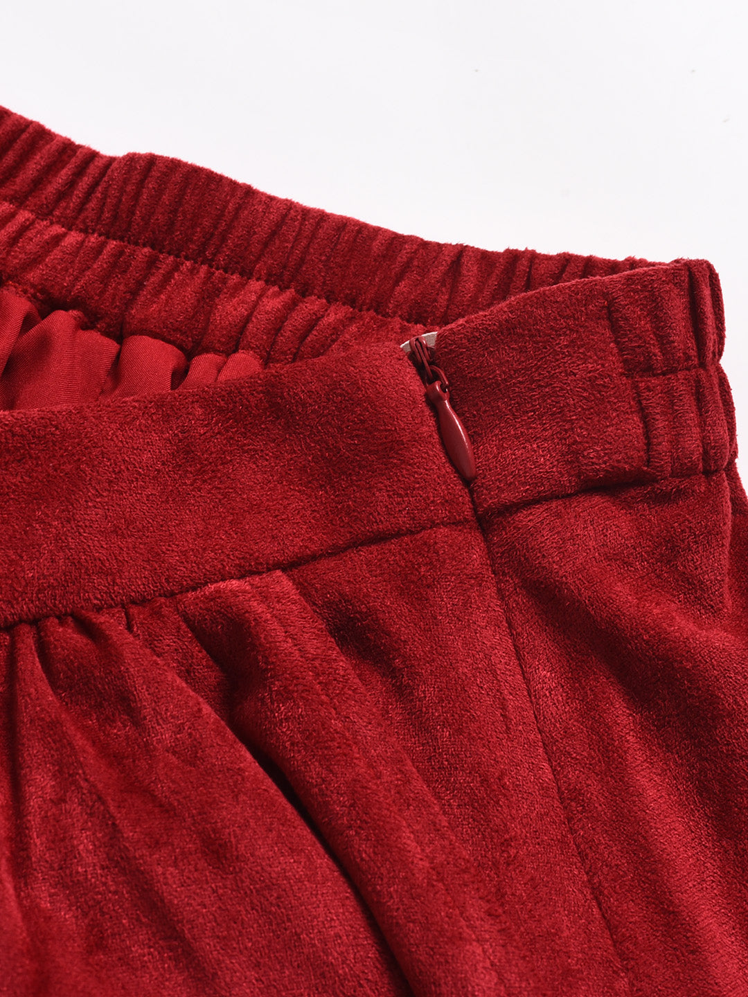 Della Retro Red Skirt