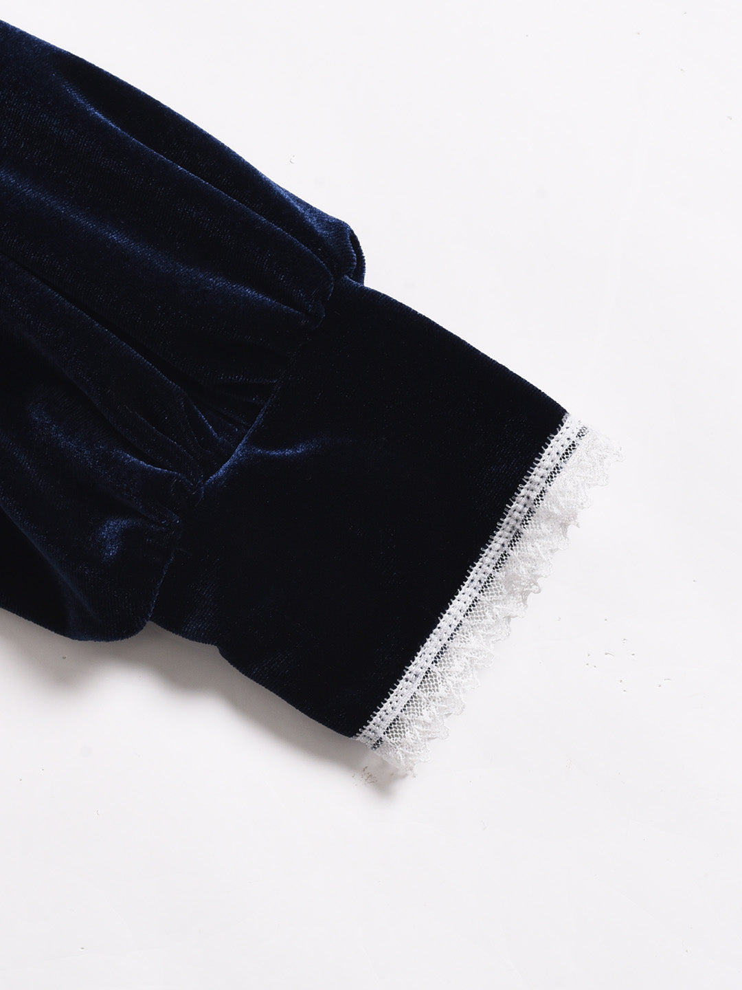 Aila V-Neck Velvet Dress