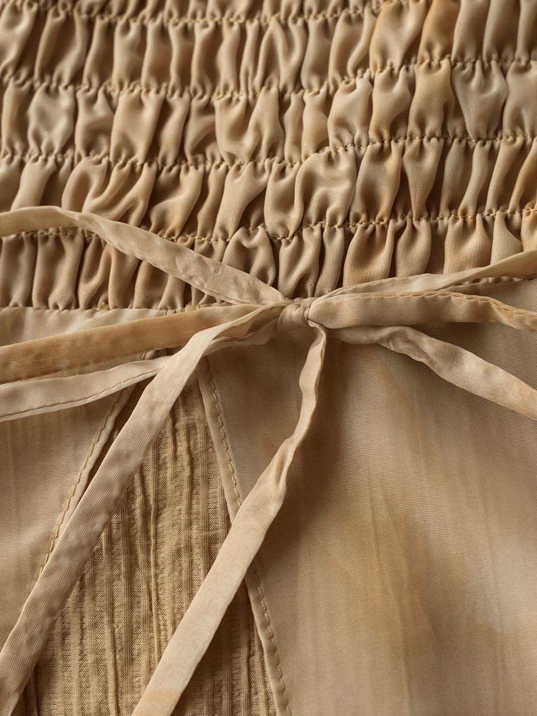 【Final Sale】Aubrie Elegant Heart Neck Puff Sleeve Dress