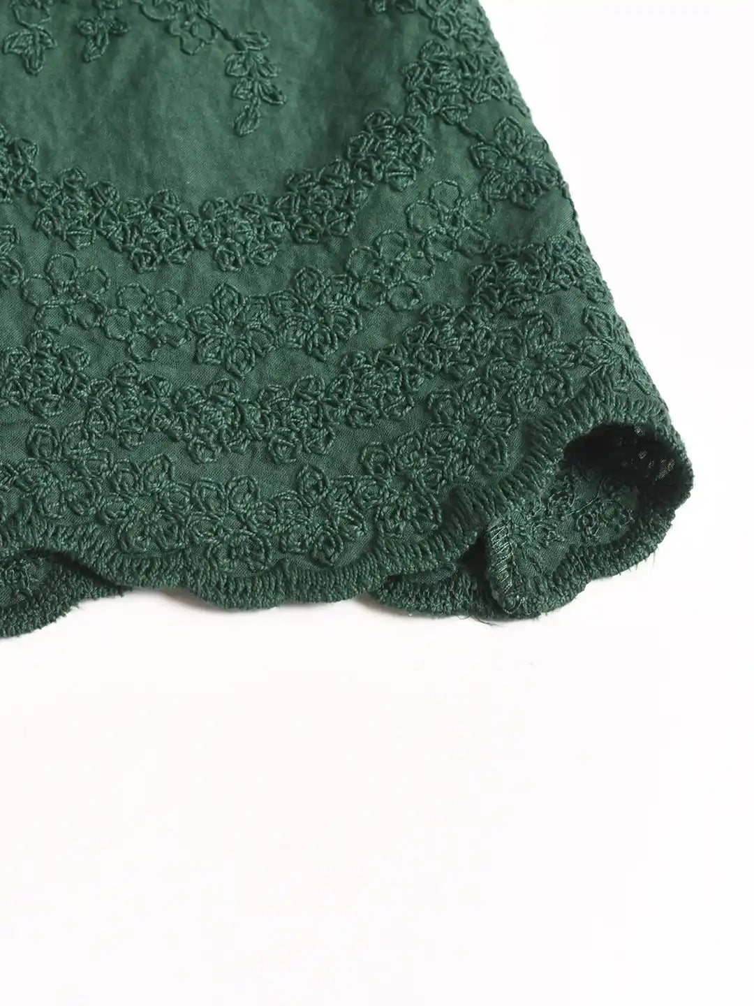 Laylani Round Neck 100% Cotton Dress