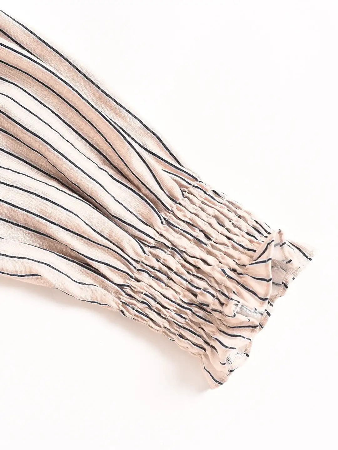 Janlisa Cowl Neck Stripe Dress