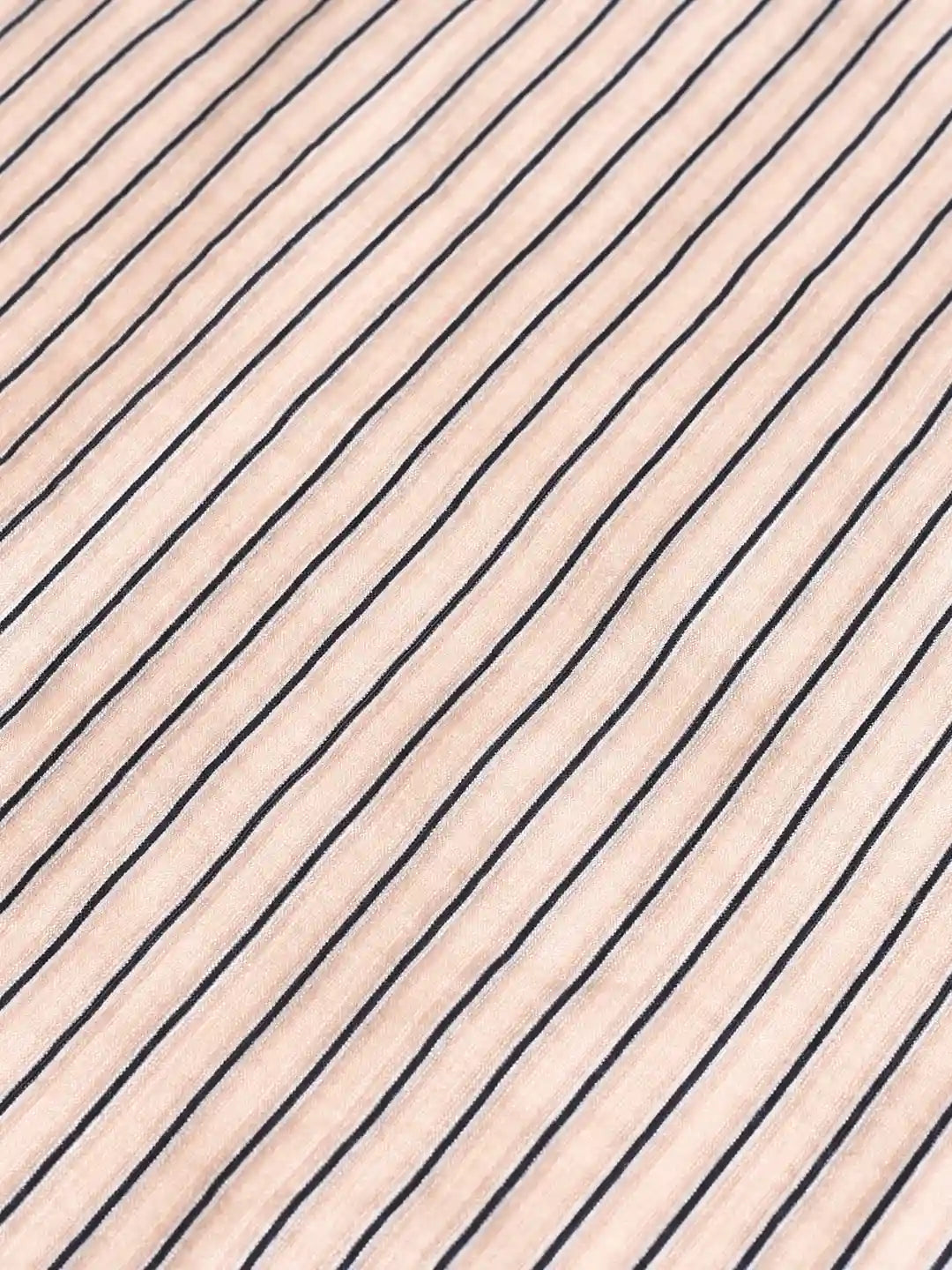 Janlisa Cowl Neck Stripe Dress