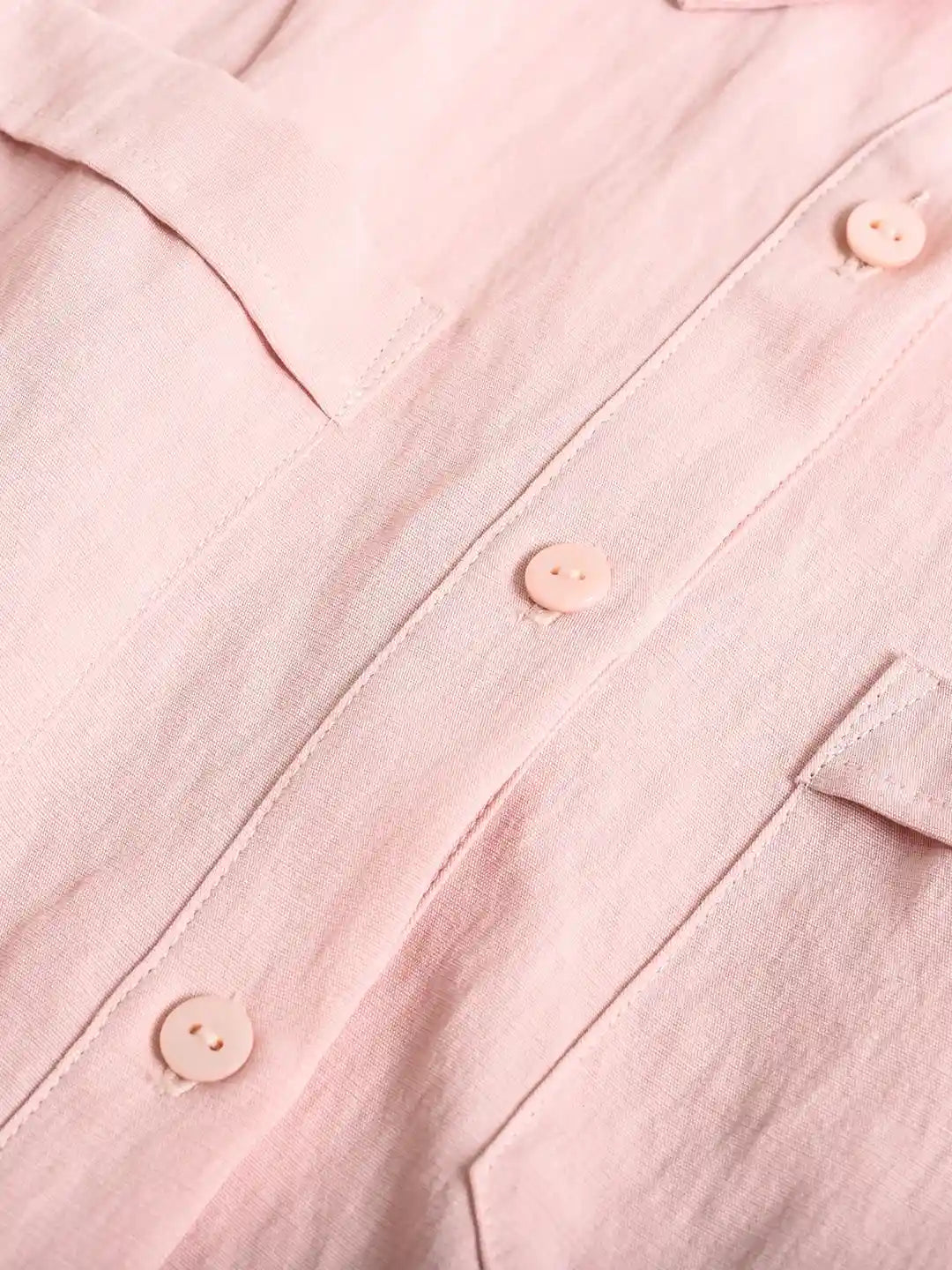 Kamiyah Lapel Button Dress