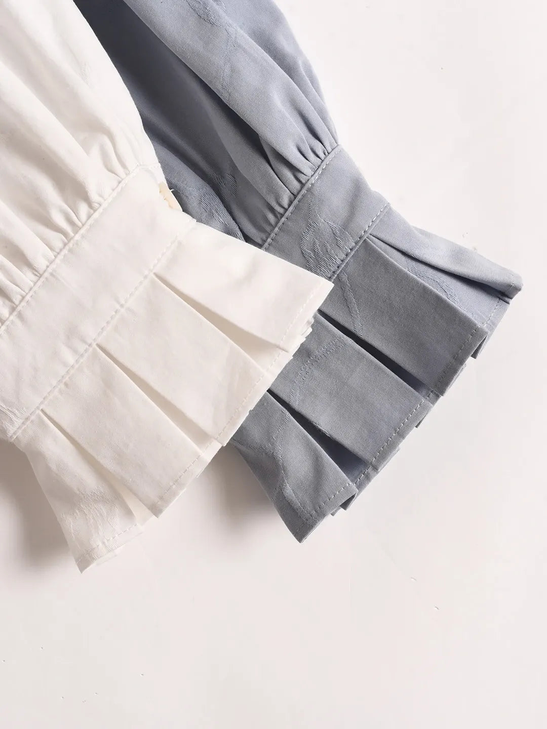 Adele Tie Collar Cotton Blouse