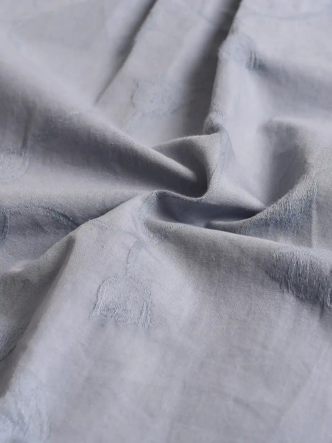 Adele Tie Collar Cotton Blouse