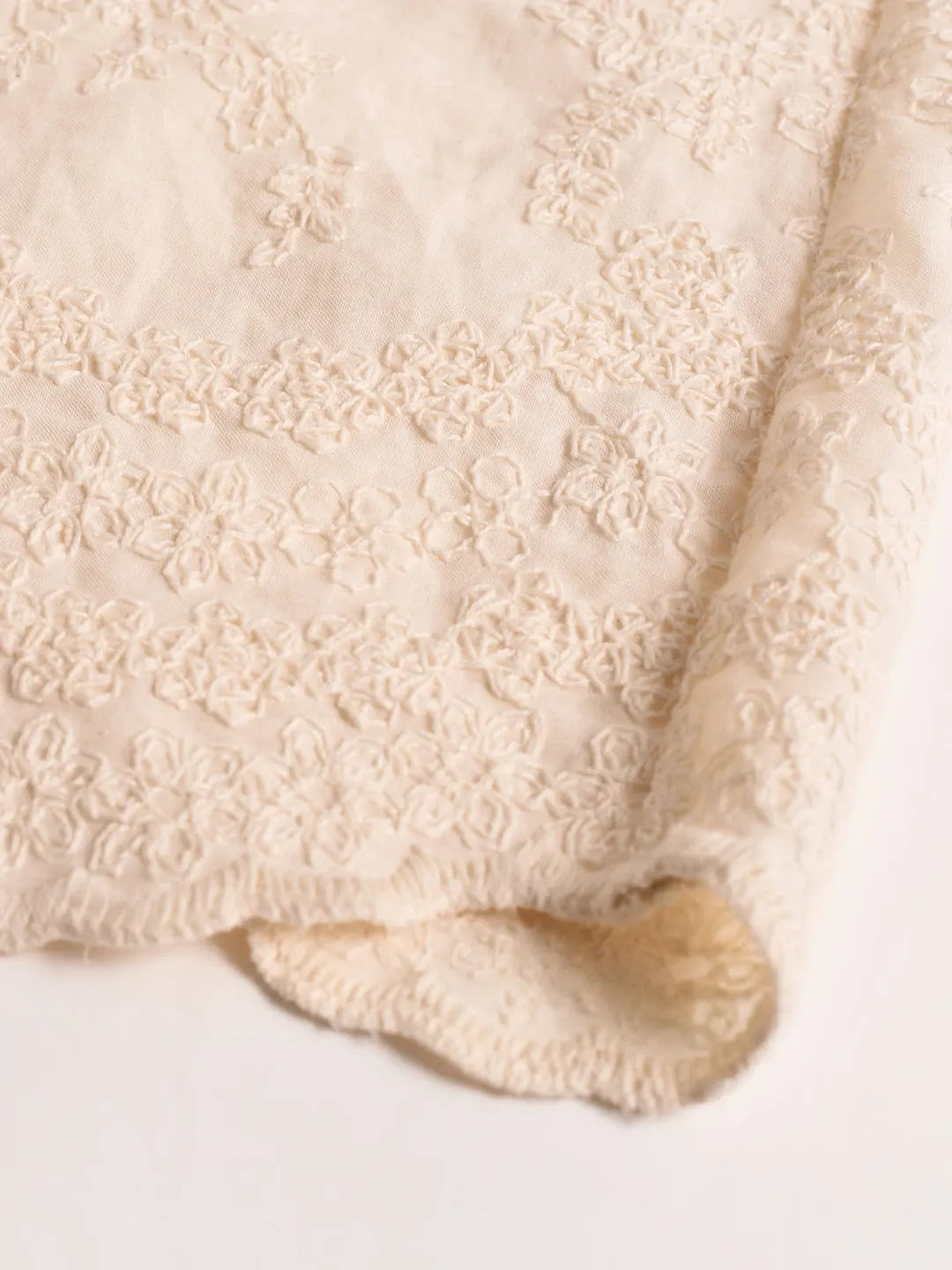 Rosalina V-Neck Embroidery Cotton Dress