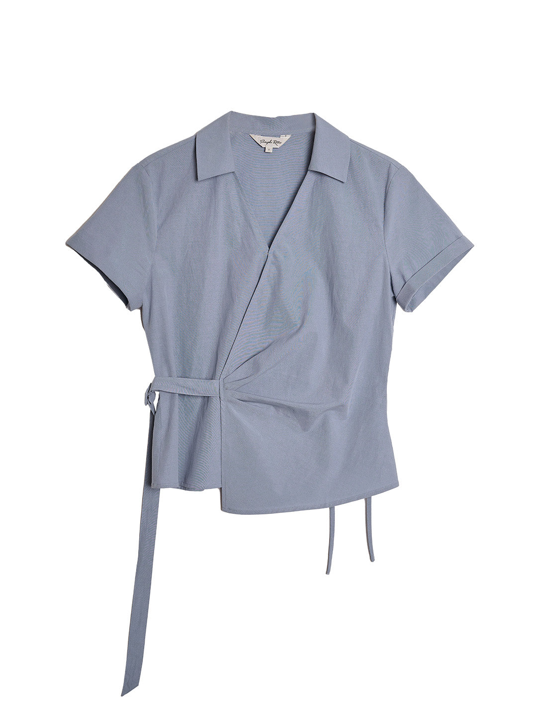 Cassia V-Neck Cotton Blouse