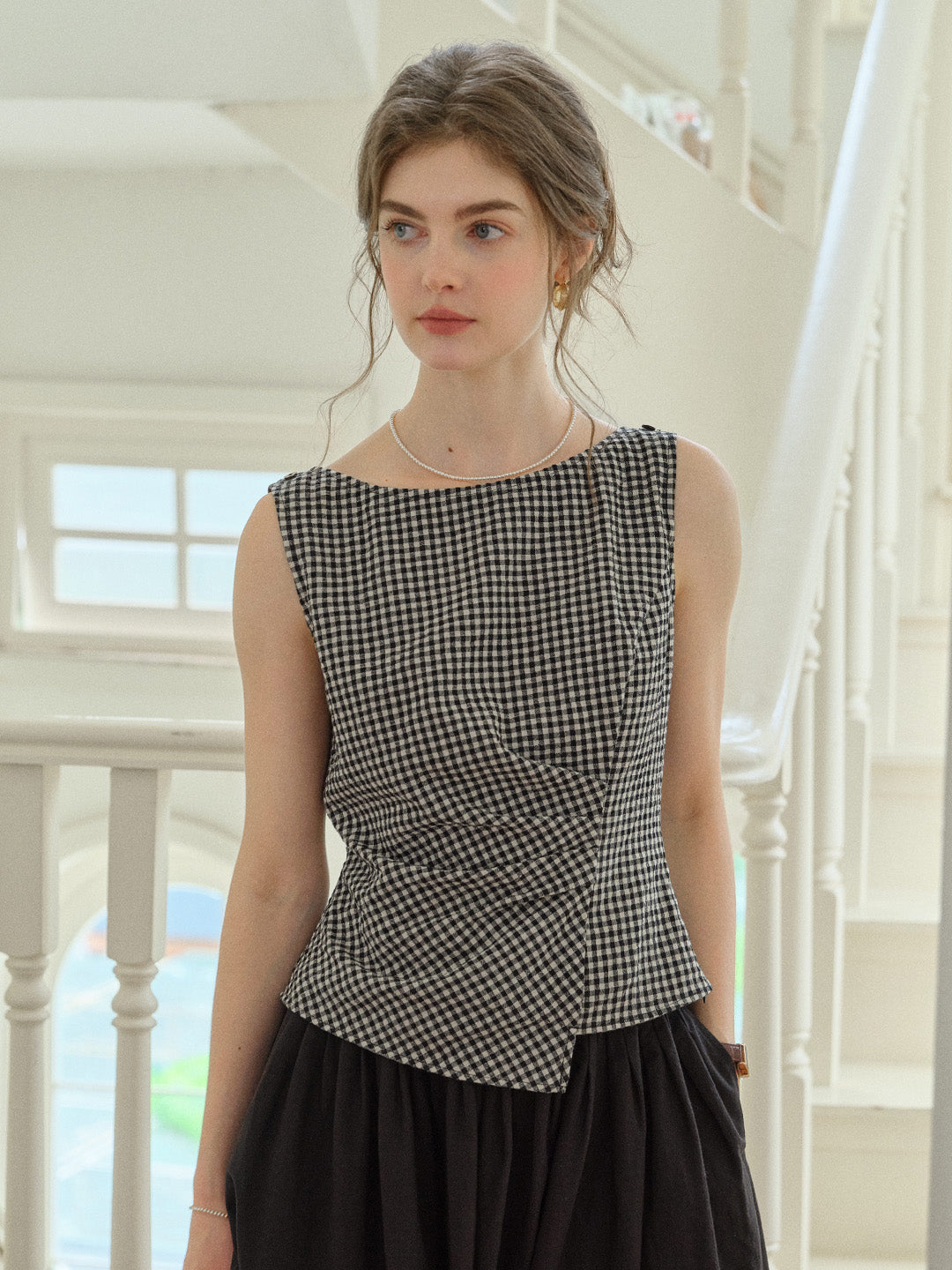 Josie Simple Bow Tank Top