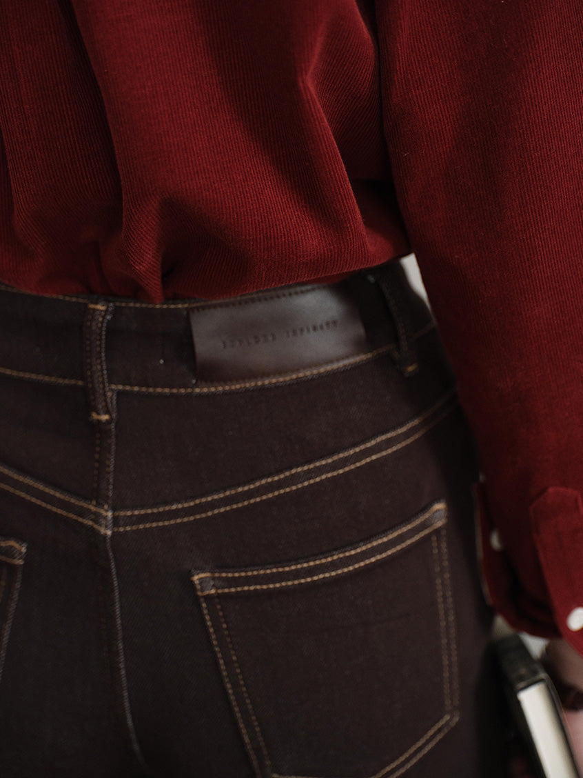 Annora High-Waist Flared Jeans